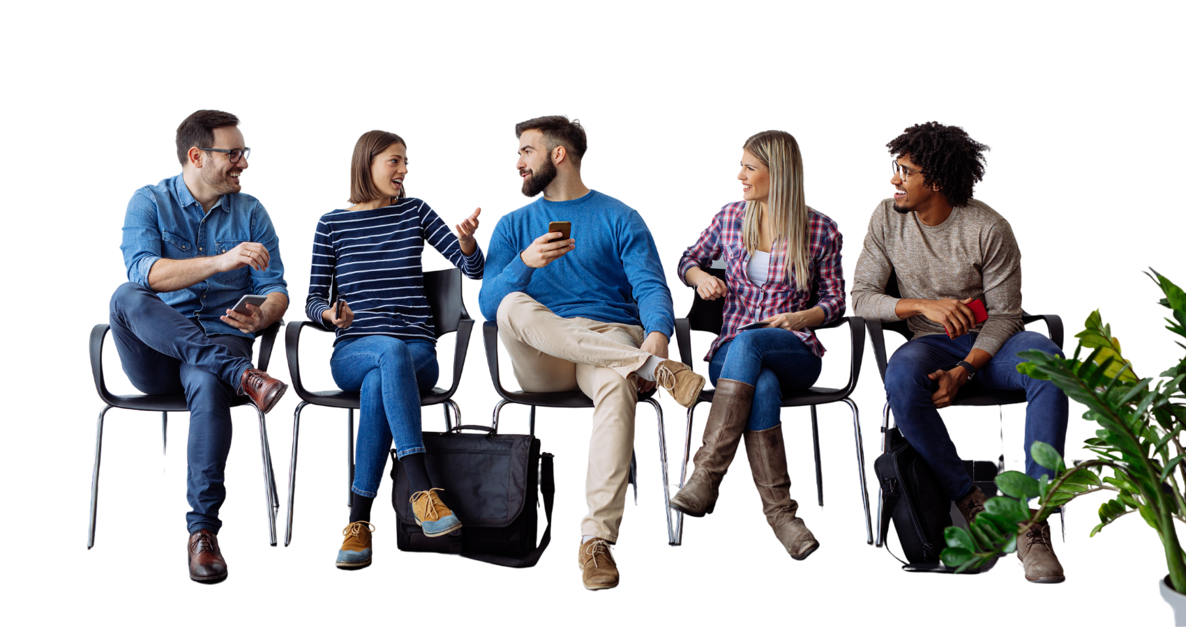 Talent Finder Endsection People sitting